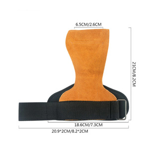 Gants antidérapants pour hommes et femmes, pour la musculation, les tractions, les soulevés de terre, avec impression de logo disponible. - Product Image 3