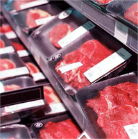 Prix de gros d'usine personnalisé Film alimentaire en PVC Film alimentaire d'emballage en rouleau de conservation au frais Film alimentaire en rouleau jumbo