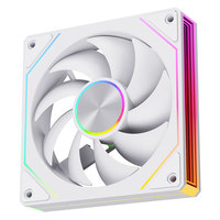 Ventilador de PC ZeroMaster de 120 mm ARGB con Efecto Espejo Infinito, PWM, Alto Flujo de Aire, Silencioso, con LED RGB, Precio de Fábrica