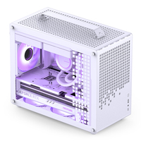 Boîtier de jeu JONSBO Z20 NOIR&BLANC, prend en charge les cartes mères Micro-ATX / Mini-ITX, boîtier de PC de jeu, châssis de PC