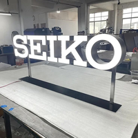 Letrero LED 3D Gigante para Hogar y Edificios - Letrero Personalizado para Nombre de Tienda con Control por Aplicación y Resistencia al Agua IP65