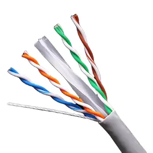低電圧ツイストペアパステストネットワークケーブルUTPCAT6ネットワークケーブル屋外屋内フルークテストに合格