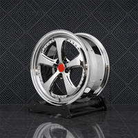 Velg Chrome Merah Custom 2-Piece Forged 17-24 Inch 5x112 5x114.3 5x120 untuk Toyota Celsior Nissan Cedric Honda Legend