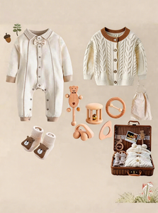 <span class=keywords><strong>Il</strong></span> miglior regalo per i neonati ananas Papa Baby laettes include pantaloni guanti copricapo cappelli a maniche corte camicie calze - Product Image 2