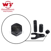 WEIYUAN Juego de 4 Herramientas de Medición y Desmontaje de Válvulas Solenoides de Bomba de Combustible Common Rail para Bomba 320D, Certificado ISO 9001, 6 Meses de Garantía