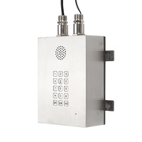 Interphone industriel analogique SIP 4G, métal robuste, résistant aux vandales, incassable, anti-explosion, téléphone