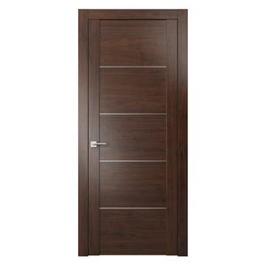 Puerta Interior de Madera Maciza para Dormitorio, Diseño de Puerta de Madera Wenge - Product Image 6
