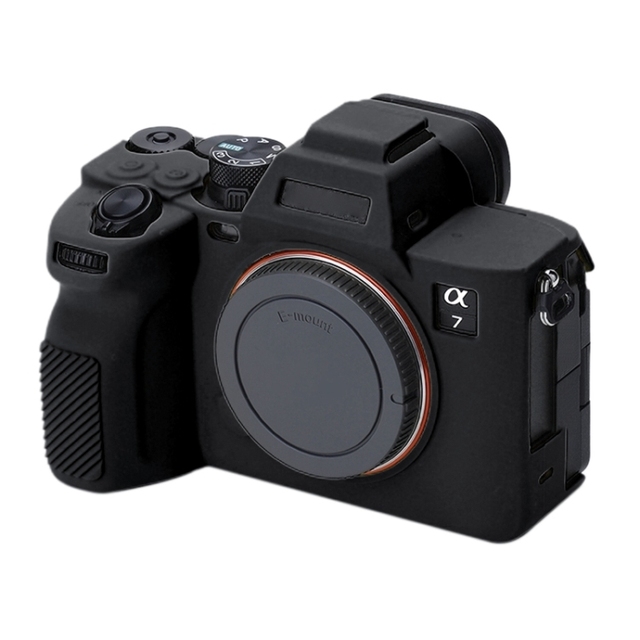 Soft Silicone Protective Cover Case for Sony A7 IV Camera Accessories