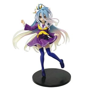 Figura de acción de chica sexy de la película japonesa NO GAME NO LIFE, diseño nuevo, 21 cm, figura de acción de dibujos animados, muñeca linda, regalos de cumpleaños - Product Image 4