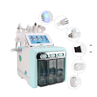 Máquina de Belleza Multifunción 6 en 1 para Limpieza Facial, Control Táctil, Limpieza Profunda de la Piel, Equipo de Cuidado de la Piel para Salón