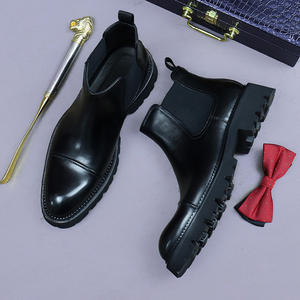 Nouvelles chaussures Oxford en cuir pour hommes, fabriquées à la main, de luxe décontracté britannique, chaussures formelles pour mariage, chaussures de bureau professionnelles, respirantes et intemporelles - Product Image 6