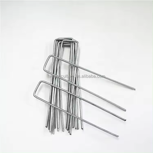 Épingles en <span class=keywords><strong>filet</strong></span> Gopher Landscape Cover Pegs Anti-Rust Galvanized Sod Staples - Product Image 6