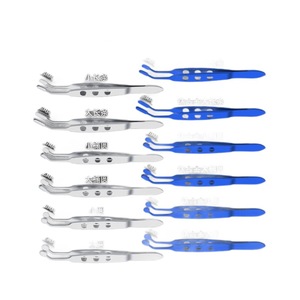 Pinzas para desobstruir las glándulas de Meibomio, pinzas para desobstruir la grasa, pinzas de masaje para las glándulas de Meibomio, instrumentos quirúrgicos oftálmicos - Product Image 1
