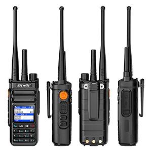 Talkie-walkie Binqi double mode avec batterie 5000 mAh, longue portée, portable, avec écran, pour la communication sur réseau public - Product Image 1