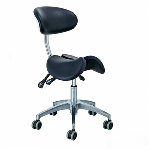 Chaise multifonctionnelle noire de luxe pour salon de beauté, salon de coiffure, tabouret réglable en hauteur, chaise multifonctionnelle - Product Image 3