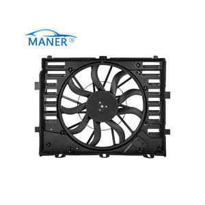 มอเตอร์พัดลมระบายความร้อนหม้อน้ำอะไหล่เครื่องยนต์รถยนต์ MANER รุ่น 4H0959455AB 4H0959455R สำหรับ Audi A6 A7 A8 - Product Image 1