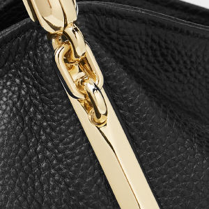 环保企业设计师设计高品质奢华真牛皮女士大号单肩包女式手提包 - Product Image 4