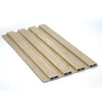 Nuevo producto moderno, panel de pared WPC impermeable e ignífugo, textil de piedra sintética fácil de instalar con función antiestática