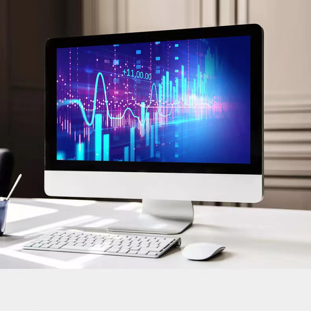 Factory OEM 19 21 24 27 Inch Core I3 I5 I7 I9 10 Generation All in One Desktop Computers for Office Business