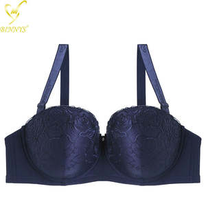 BINNYS haute qualité Soutiengorge Grandes <span class=keywords><strong>Bonnets</strong></span> grande <span class=keywords><strong>taille</strong></span> 36 F Nylon Sexy dentelle tasse à armatures femmes balcon Balconette <span class=keywords><strong>soutien</strong></span>-<span class=keywords><strong>gorge</strong></span> - Product Image 4