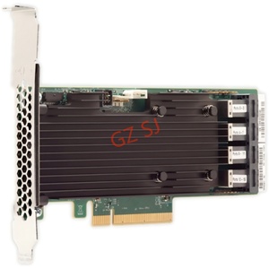 การ์ดเชื่อมต่อเครือข่ายเซิร์ฟเวอร์แบบ PCIe 3.0 X8 สำหรับเดสก์ท็อป 16 พอร์ต รองรับ SAS ภายใน 12Gb/s สำหรับ 2GB รุ่น 9361-16i - Product Image 1