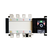 YUYE 160a Interruptor de conversión manual de alta calidad Interruptor de aislamiento MTS 250a Interruptor de transferencia manual para gabinete de distribución de energía