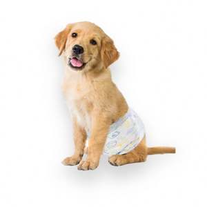 Pañales Desechables para Perros Machos de Algodón Estampado, Venta al por Mayor en China, con Súper Absorbencia - Product Image 3