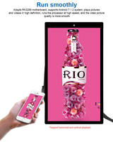 27 pouces haute luminosité LCD numérique sac à dos panneau d'affichage Portable Rectangle métal extérieur marche boîte à lumière publicité verre