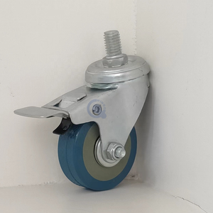 Roulettes mobiles anti-usure en <span class=keywords><strong>PVC</strong></span> de 2 à <span class=keywords><strong>3</strong></span> pouces Roulette à <span class=keywords><strong>plaque</strong></span> Rueda Roda avec frein - Product Image 5