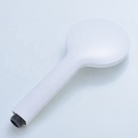 Ensemble de douche à main en plastique ABS, finition chromée, sortie d'eau unique, buse facile à nettoyer, usage hôtelier