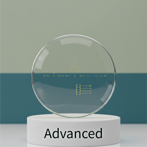 Lentes Ópticas Personalizables de Alta Definición IOT Design Optotech Advanced 1.56 UV420 Progresivas de 75 mm - Product Image 4