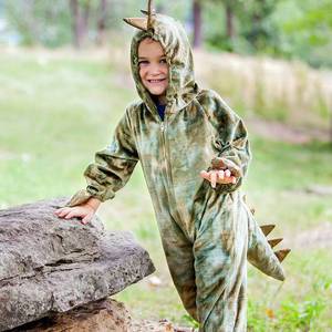Disfraz de Tiranosaurio Rex para Niños, Disfraz de Camuflaje para Carnaval, Halloween, Mono de Dinosaurio para Niños, Pijama - Product Image 2