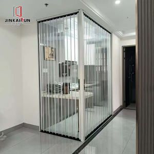 Cortina de Aire Acondicionado Plegable de Plástico Transparente Impermeable Crystal <span class=keywords><strong>Yak</strong></span>, Invisible y sin Rieles, para Cocina, Balcón y Sala de Estar - Product Image 1