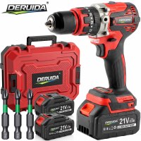 DERUDA Fournisseur Chinois Nouvelle Perceuse Visseuse Professionnelle 70 Nm OEM Sans Fil Sans Balais pour Béton