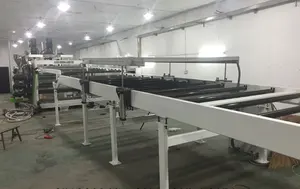 Chaîne de production de panneau de feuille acrylique en plastique PMMA en Chine usine d'équipement de fabrication d'extrudeuse de machine