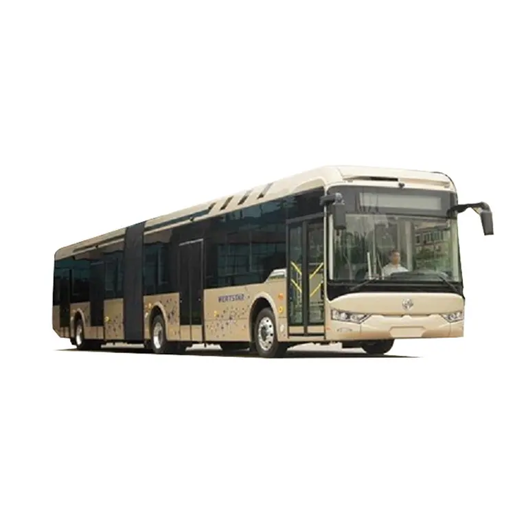 Rear Wheel Drive 18 meters 150 passenger cng/lng articulated public transport city bus