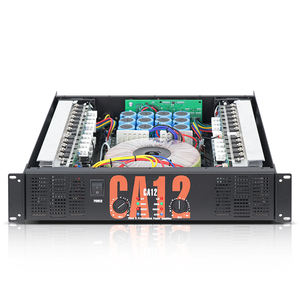 Amplificateur de puissance professionnel en métal de haute qualité EIF CA12, double canal, 900W, 8 ohms, barre de haut-parleurs de 15 pouces, système de sonorisation extérieur pour spectacles en direct - Product Image 2