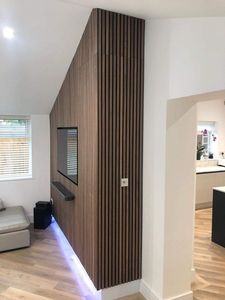Pannelli Acustici in Legno a Doghe Akupanel, Pannelli Fonoassorbenti per Uffici Legali, Aziende Finanziarie, Interni Professionali - Product Image 4