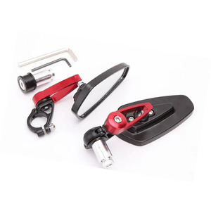 7/8 "22mm moto aluminium barre fin côté rétroviseur universel moto vélo <span class=keywords><strong>guidon</strong></span> rétroviseurs - Product Image 4