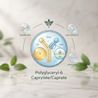 Solubilisant Écologique de Haute Qualité Polyglycéryl-6 Caprylate/Caprate CAS 51728-21-3 Émulsifiant Naturel à Base de Plantes