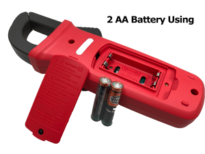 มัลติมิเตอร์ดิจิตอลแบบพกพาคุณภาพสูง TECPEL DCM-032B ความแม่นยำสูง วัดกระแสไฟฟ้าสลับ 400A 2V-600V ความต้านทาน 40M สำหรับอุตสาหกรรม - Product Image 3