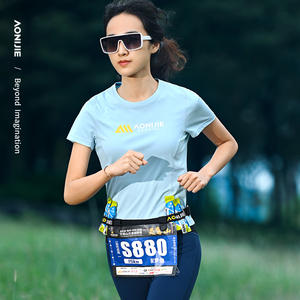 <span class=keywords><strong>AONIJIE</strong></span>-Cinturón elástico para correr, cinturón fijo con número de maratón, estilo todoterreno, hebilla de libro, E4435 - Product Image 5