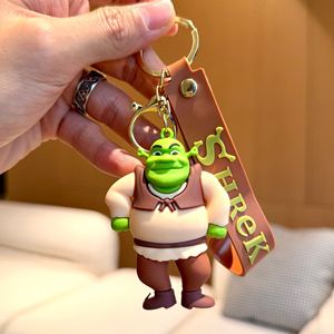 Porte-clés de dessin animé <span class=keywords><strong>Shrek</strong></span> en gros, poupée exquise pour couple, accessoires de sac à dos et de voiture, petits objets suspendus - Product Image 5