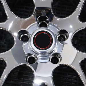 Rines Cromados de 15, 17 y 18 Pulgadas para Autos de Carreras, Forjados, con Sistema Beadlock, 5x114.3, 5x120, 5x120.65, en Negro Brillante Fresado para Mustang y Camaro - Product Image 4