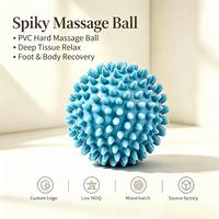 Rouleau de massage à picots en PVC, lot mixte, faible MOQ, pour Pilates et Yoga, relaxation musculaire des fascias - 6 cm pour Hommes/Femmes/Enfants