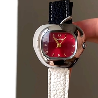 Montre de luxe pour femmes de forme pomme, nouvelle conception