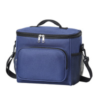 Verstärkte Outdoor-Kühltasche mit Thermofunktion, Picknick-Tragetasche mit Großer Kapazität 10L, Lunchbox im Froschmaul-Design, Modern