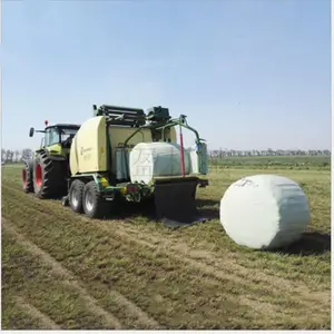 Balen Wrap Folie Plastic Agrarische Hooi Baal Wrap Folie Baal Kuilvoer Folie Voor Grasbalenpers