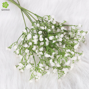 Fleurs artificielles QIHAO en plastique souple pour la décoration de mariage, accessoires pour la photographie à domicile et en extérieur - Product Image 2