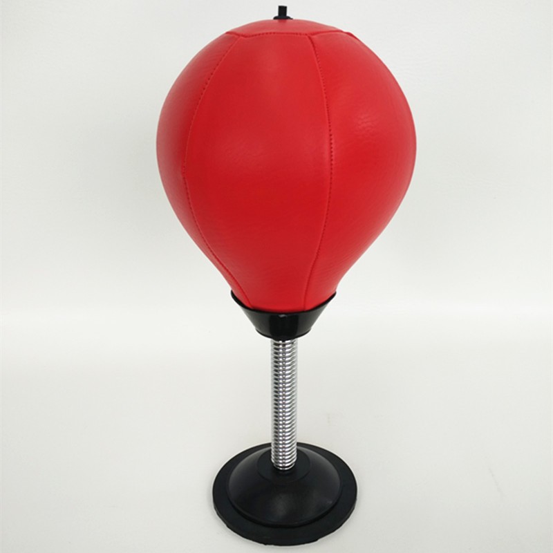 Boule de vitesse de bureau toute petite ventouse rouge